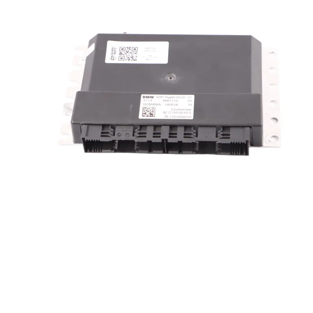 VDP Module BMW G30 Rear Dynamic Air Suspension High0 Control Unit Module to with Part number 6867110 VDP Module BMW G30 Rear Dynamic Air Suspension High0 Control Unit Module - SKU 6867110 - Part number 6867110