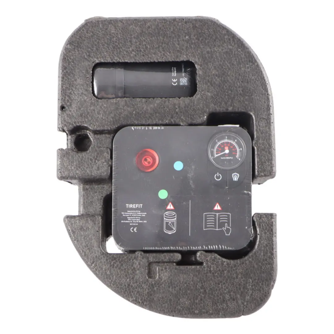 Spare Wheel Tool Mini F55 F56 F57 Mobility System Pump Storage Tray to with Part number 6877569 Spare Wheel Tool Mini F55 F56 F57 Mobility System Pump Storage Tray - SKU 6877569-3 - Part number 6877569