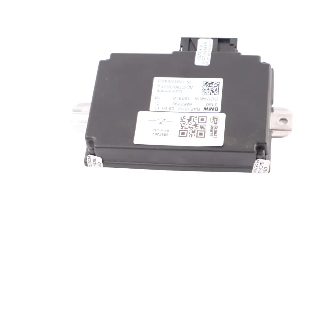 SAS Control Unit Module ECU Driver Assistance Device Module to BMW G11 G30 with Part number 6887292 BMW G11 G30 SAS Control Unit Module ECU Driver Assistance Device Module - SKU 6887292 - Part number 6887292