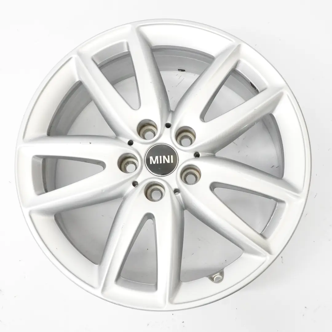 Bright Silver Wheel Alloy Rim 18" JCW Grip Spoke 815 ET:51 7.5j Mini F60 - SKU 6888852-1 - Part number 6888852