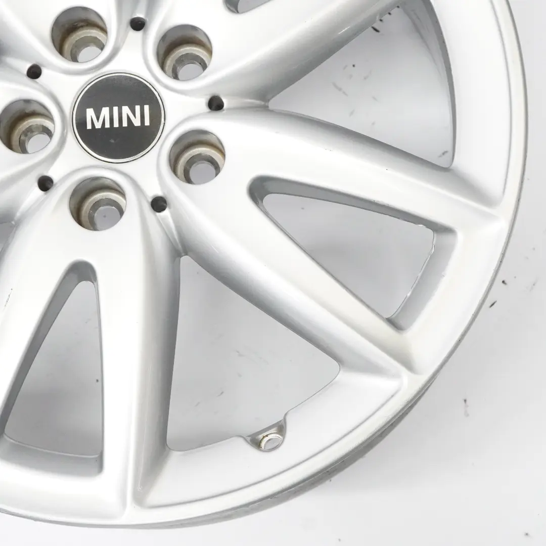 Mini F60 Argento Cerchio in Lega 18" JCW Grip Spoke 815 ET:51 7.5J - SKU 6888852-1 - Numero di parte 6888852