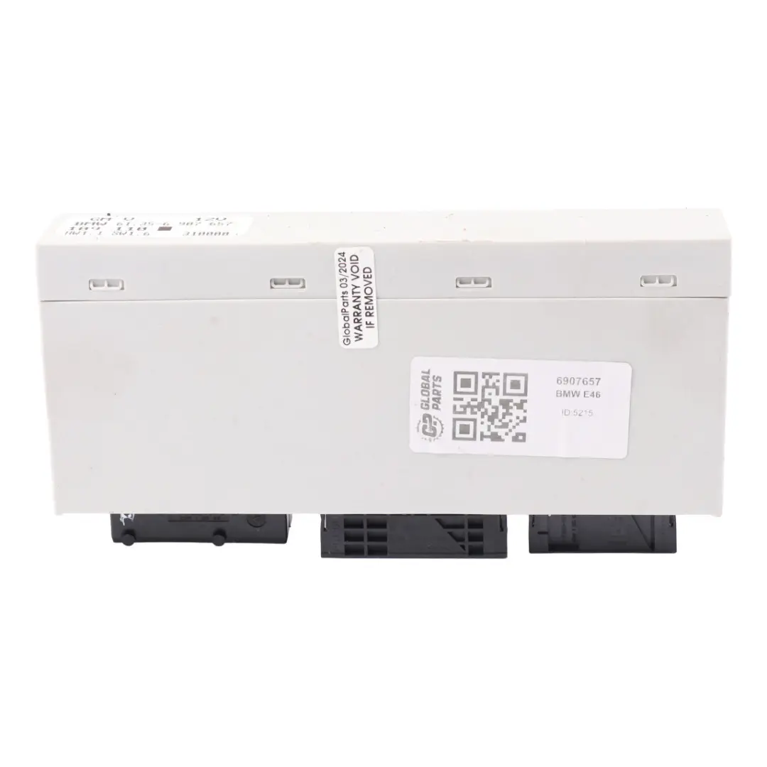 Body Control Unit Modulo Junction Box per BMW E46 GM V con numero di parte 6907657 BMW E46 GM V Body Control Unit Modulo Junction Box - SKU 6907657 - Numero di parte 6907657