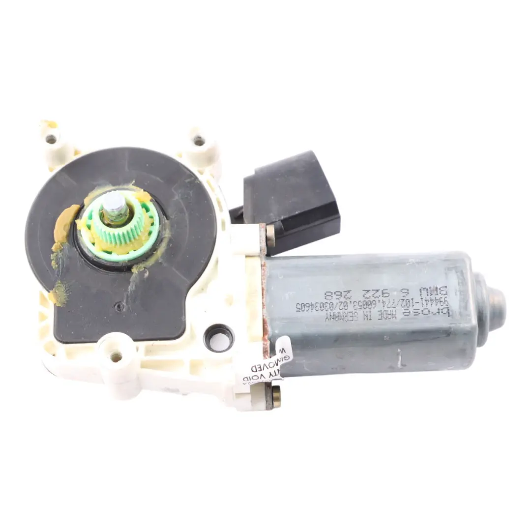 Window Lifter Motor BMW E60 E61 Drive Actuator Front Right Door O/S to with Part number 6981142 Window Lifter Motor BMW E60 E61 Drive Actuator Front Right Door O/S - SKU 6922268 - Part number 6981142
