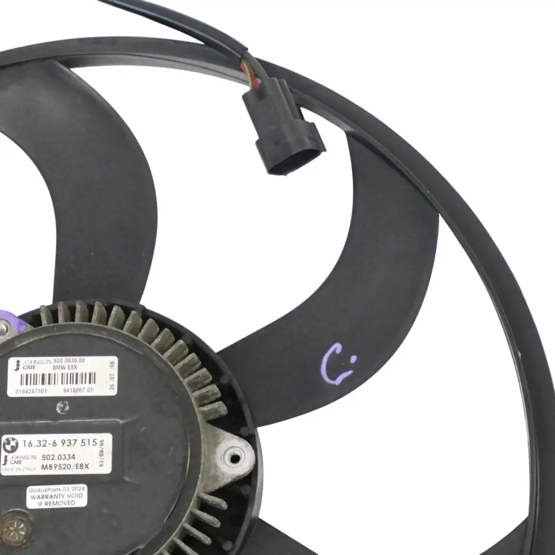 BMW X1 E81 E87 E87N E90 E90N E91 Struttura Ventola Con 400W 6937515 - SKU 6937515-1 - Numero di parte 16326937515