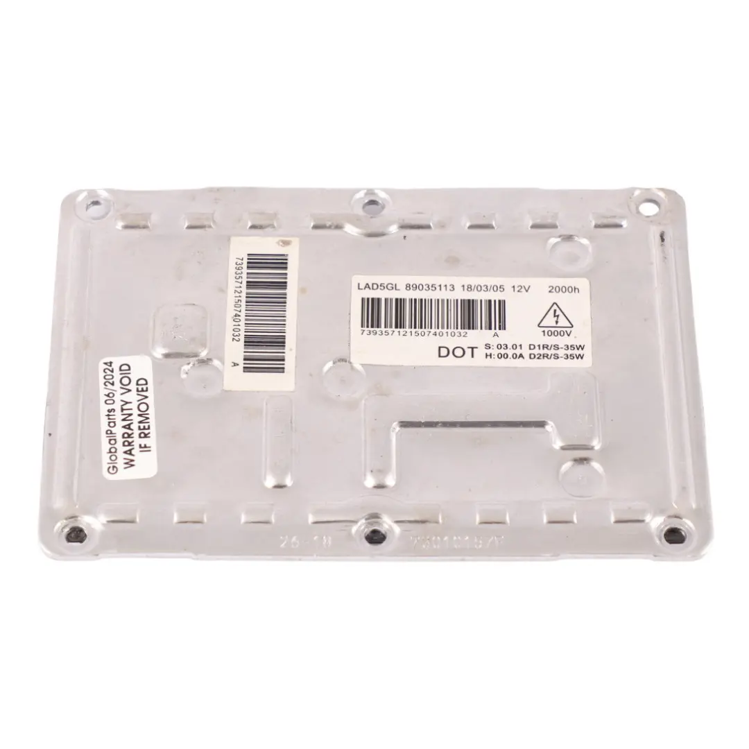 Headlight Headlamp Ballast Control Unit Module Valeo LAD5GL to BMW E87 Xenon with Part number 6938561 BMW E87 Xenon Headlight Headlamp Ballast Control Unit Module Valeo LAD5GL - SKU 6938561 - Part number 6938561