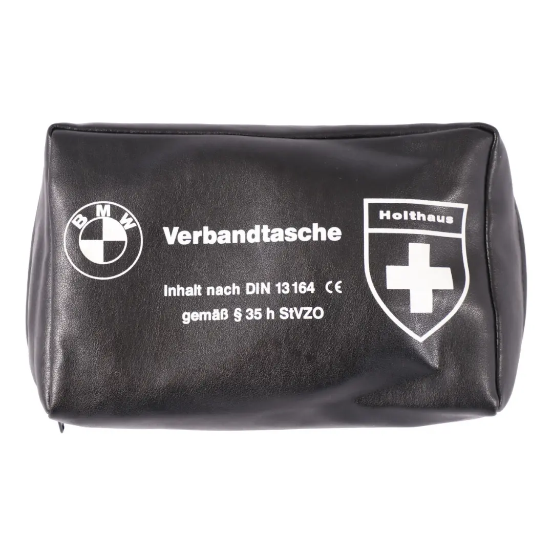 BMW &amp; MINI Universal First Aid Emergency Medical Kit Black Pouch - SKU 6949966-3 - Part number 6949966