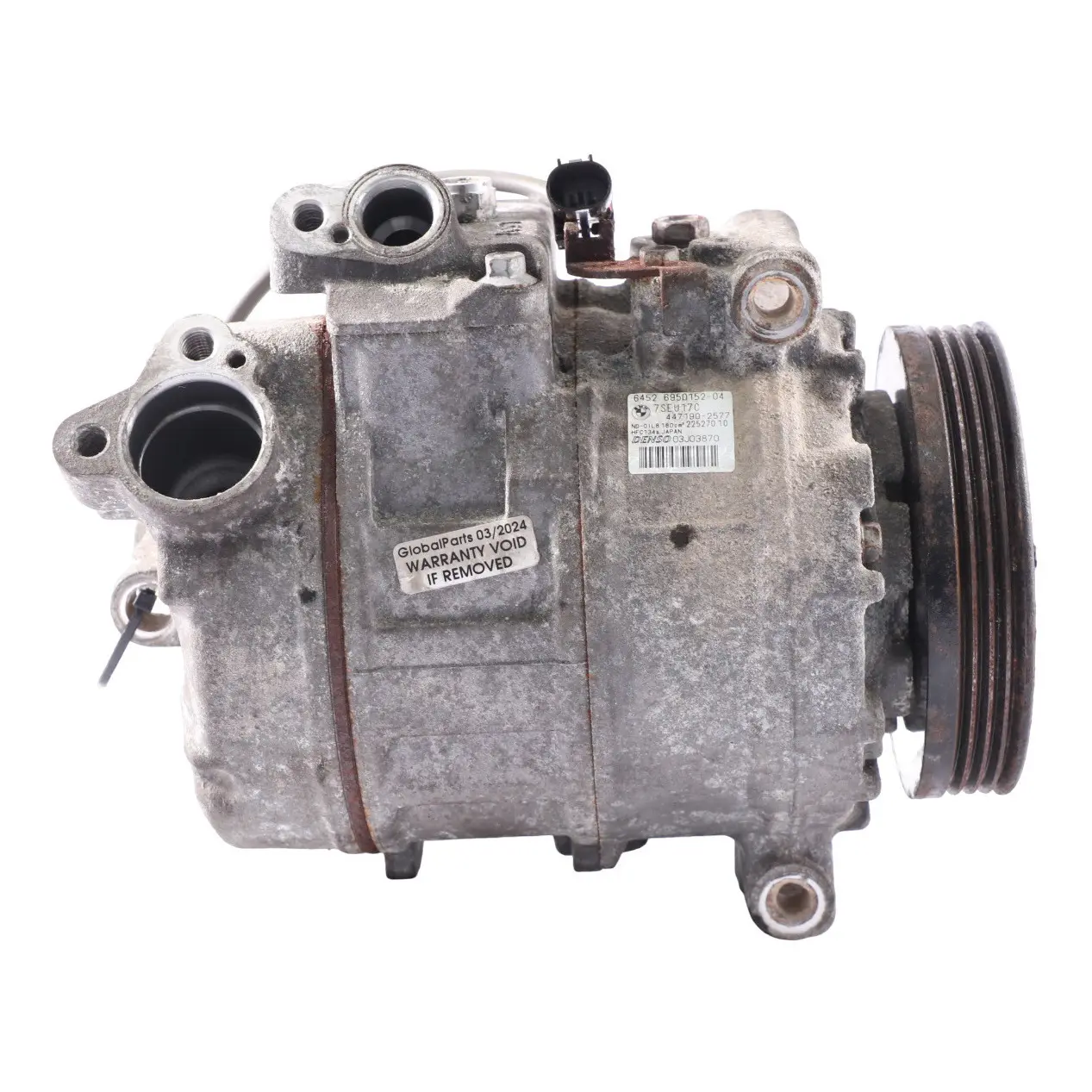 Pompe à air conditionné BMW E60 E61 520d M47N2 Compresseur climatisation 6950152