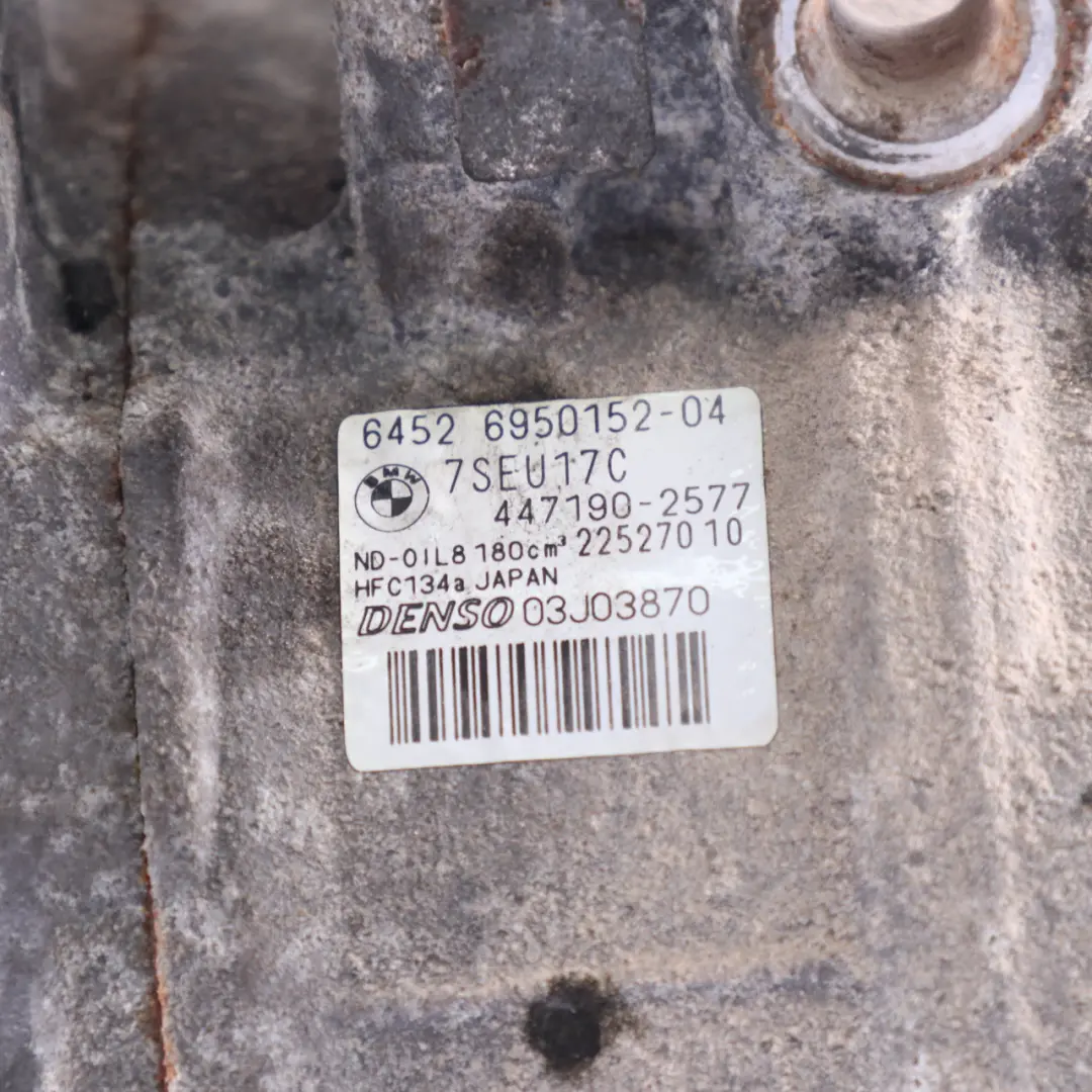 M47N2 Sprężarka Kompresor Klimatyzacji do BMW E60 E61 520d o numerze 6950152 BMW E60 E61 520d M47N2 Sprężarka Kompresor Klimatyzacji - SKU 6950152-1 - Numer Części 6950152