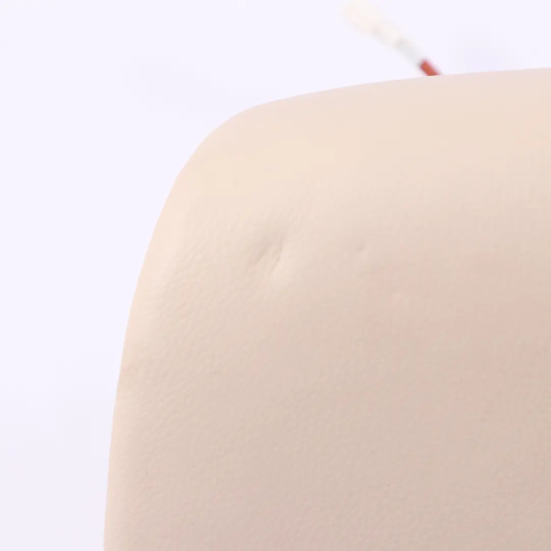 BMW E93 Convertible Asiento Delantero Izquierdo Reposacabezas Cuero Crema Beige - SKU 6989959 - Número de pieza 6989959