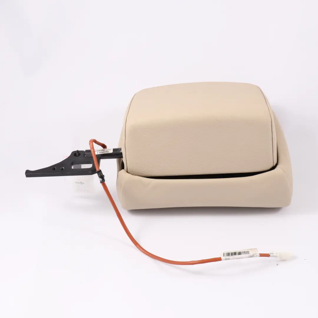 Asiento Delantero Izquierdo Reposacabezas Cuero Crema Beige para BMW E93 Convertible con número de pieza 6989959 BMW E93 Convertible Asiento Delantero Izquierdo Reposacabezas Cuero Crema Beige - SKU 6989959 - Número de pieza 6989959