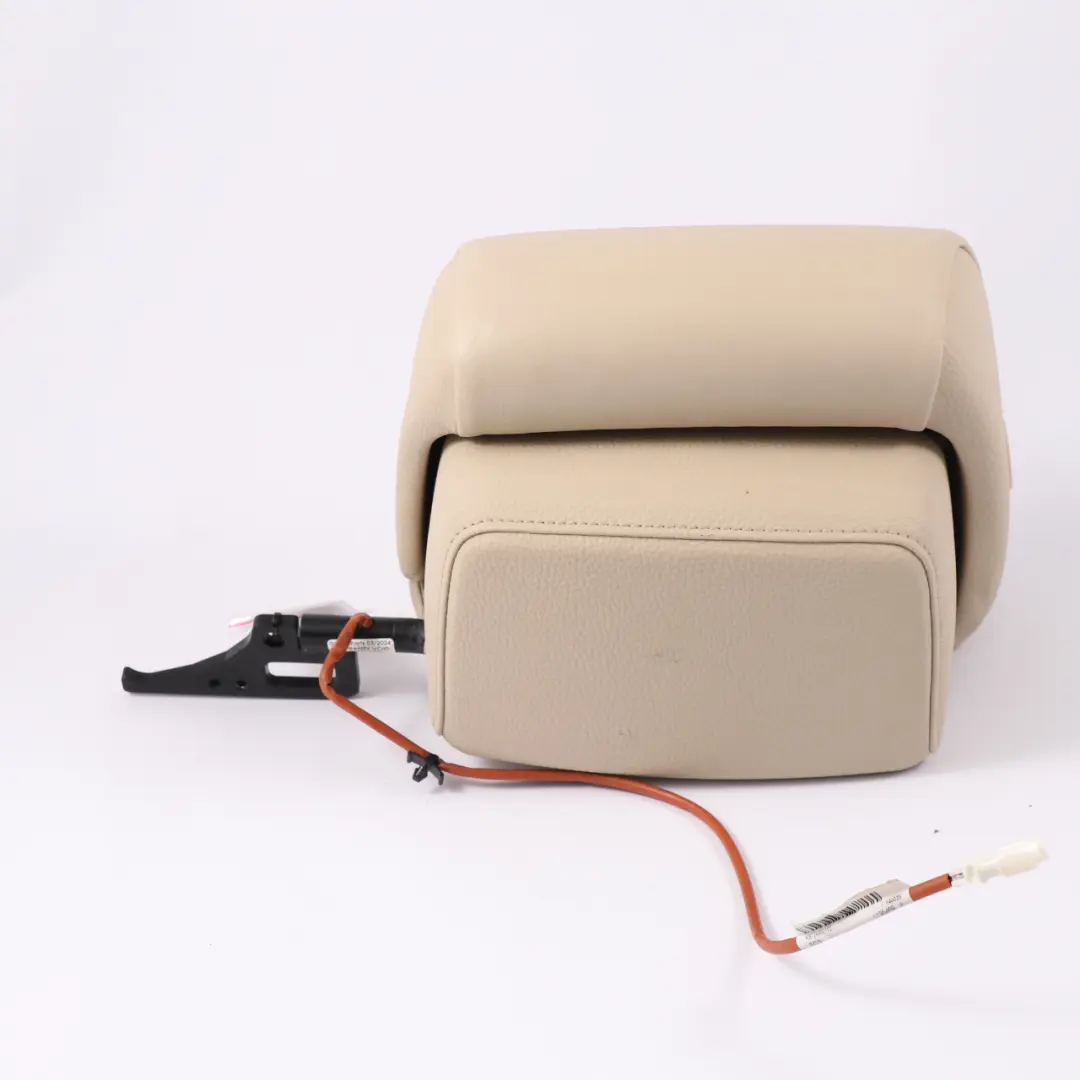 Asiento Delantero Izquierdo Reposacabezas Cuero Crema Beige para BMW E93 Convertible con número de pieza 6989959 BMW E93 Convertible Asiento Delantero Izquierdo Reposacabezas Cuero Crema Beige - SKU 6989959 - Número de pieza 6989959