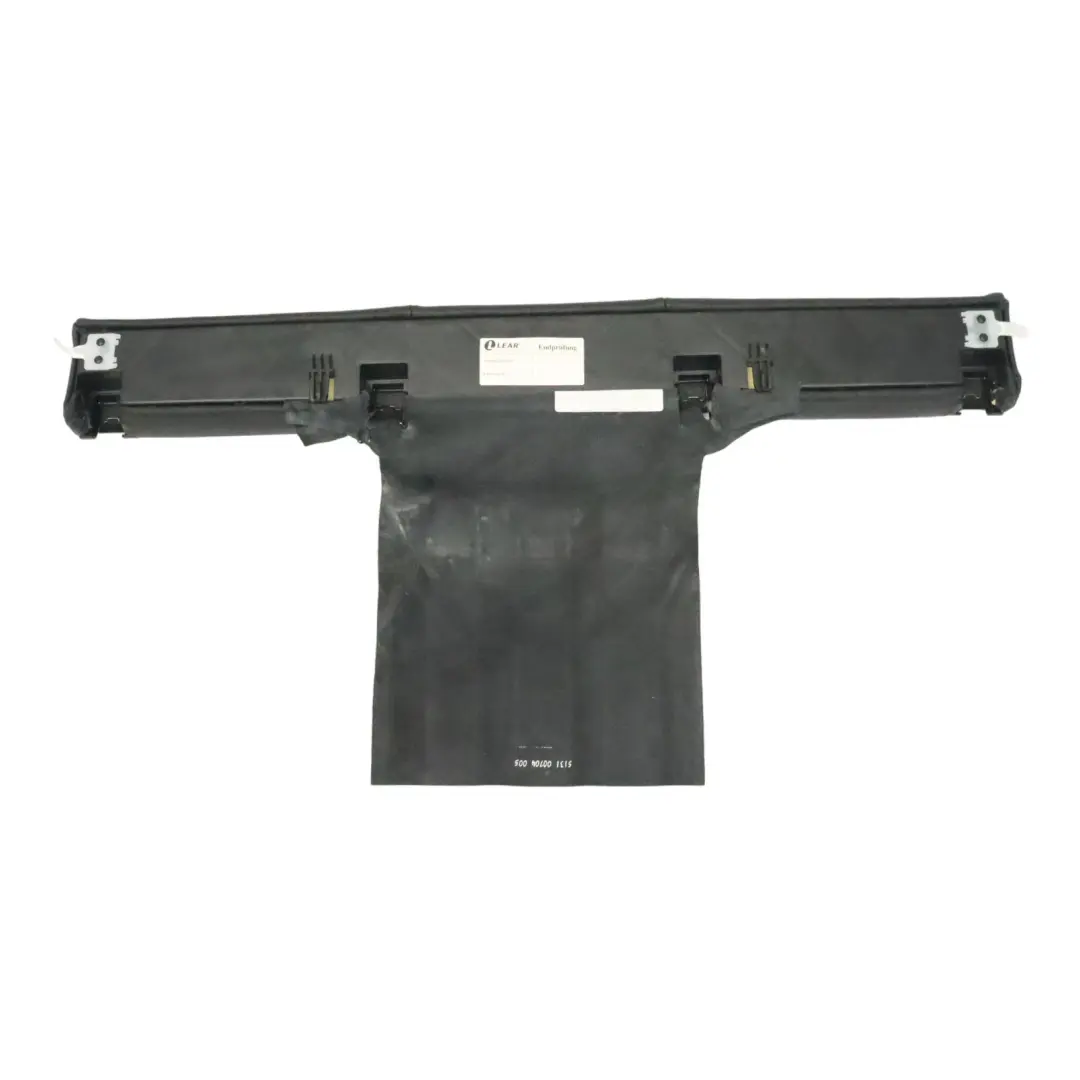 BMW E46 Kombi Touring Hintensitz Leiste Bezug Isofix Schwarz Leder - SKU 7001898 - Teilenummer 7001898