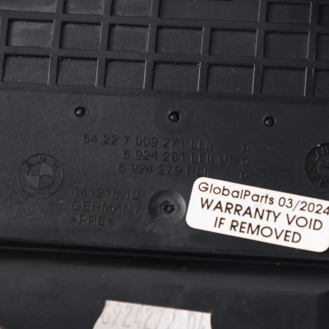 Bocchetta d'aria BMW E63 630i Griglia condotto ventilazione cruscotto sinistra per con numero di parte 7009271 Bocchetta d'aria BMW E63 630i Griglia condotto ventilazione cruscotto sinistra - SKU 7009271 - Numero di parte 7009271