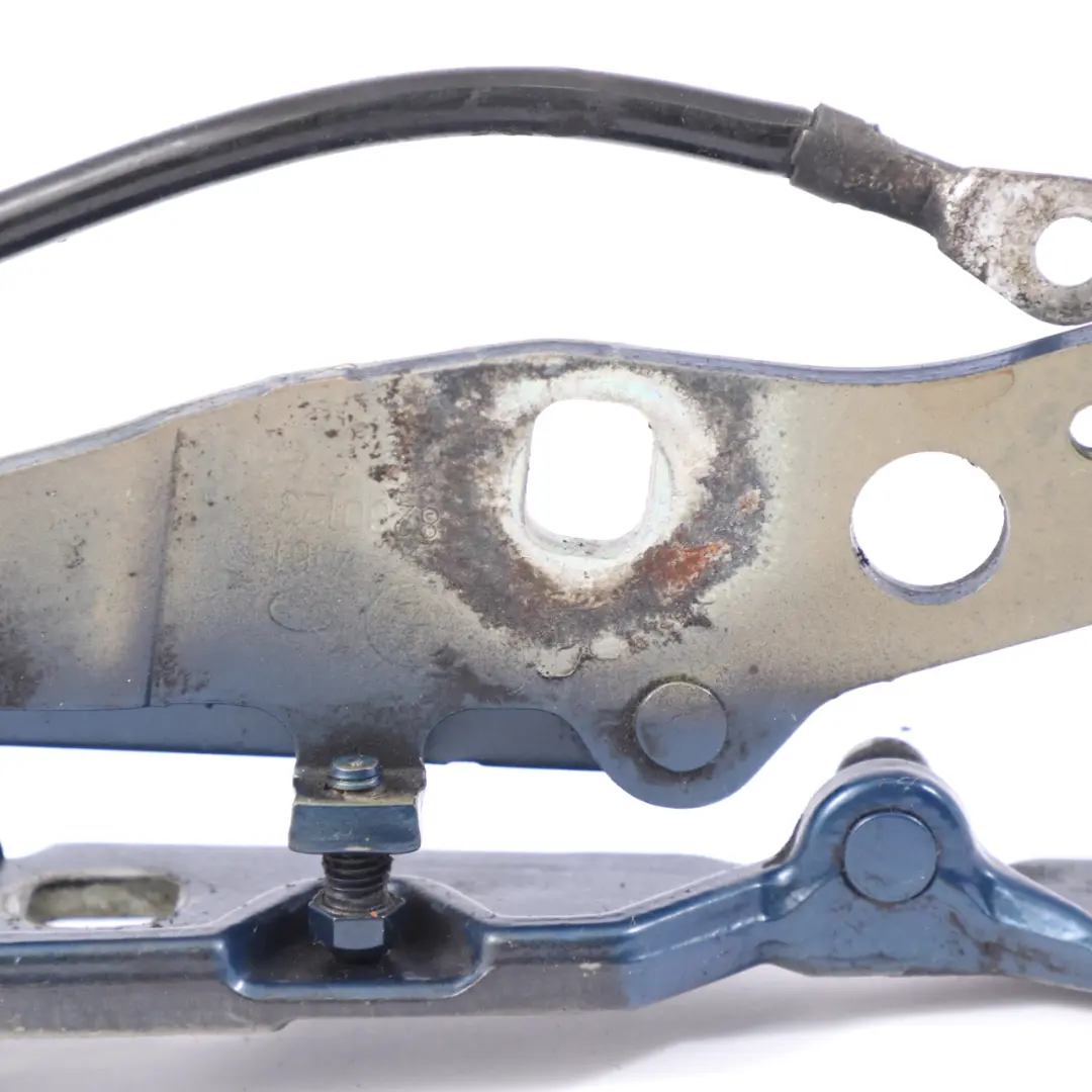 Hood Hinge Bonnet Left N/S Topaz Blue Metallic - 364 to BMW E46 Engine with Part number 7028577 BMW E46 Engine Hood Hinge Bonnet Left N/S Topaz Blue Metallic - 364 - SKU 7028577-TPB - Part number 7028577