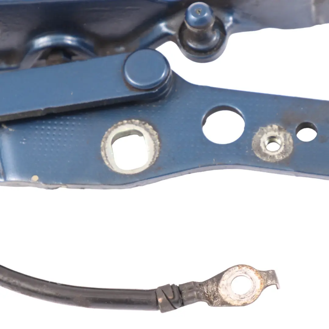 BMW E46 Engine Hood Hinge Bonnet Left N/S Topaz Blue Metallic - 364 - SKU 7028577-TPB - Part number 7028577
