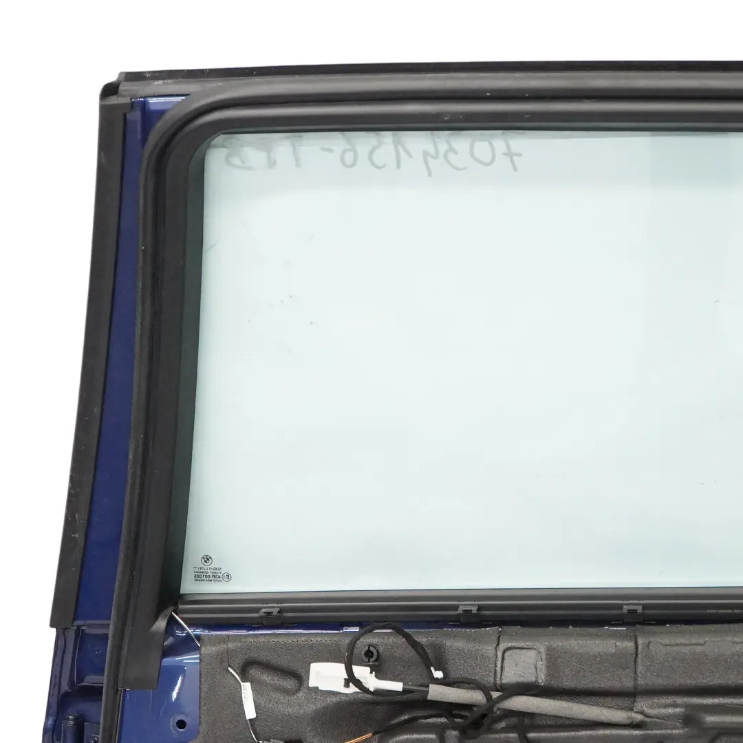 BMW E46 Touring Door Rear Right O/S Topasblau Topaz Blue Metallic - 364 - SKU 7034156-TPB - Part number 7034156