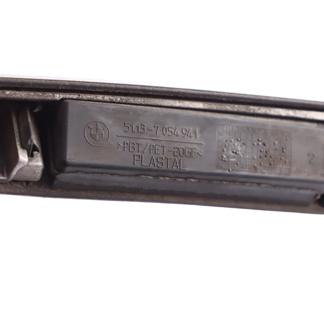 Trunk Lid Grip Handle Boot 7054941 Titansilber Silver - 354 to BMW X5 E53 Rear with Part number 8402574 BMW X5 E53 Rear Trunk Lid Grip Handle Boot 7054941 Titansilber Silver - 354 - SKU 7054941-TS2 - Part number 8402574