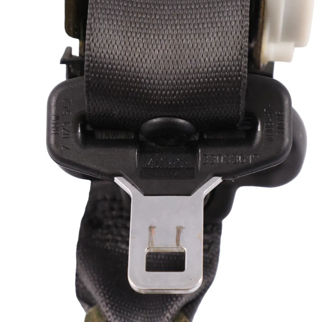 Ceinture sécurité BMW E63 Ceinture sécurité arrière Droite Gauche BasaltGrau - SKU 7073542 - Numéro de pièce 9132833