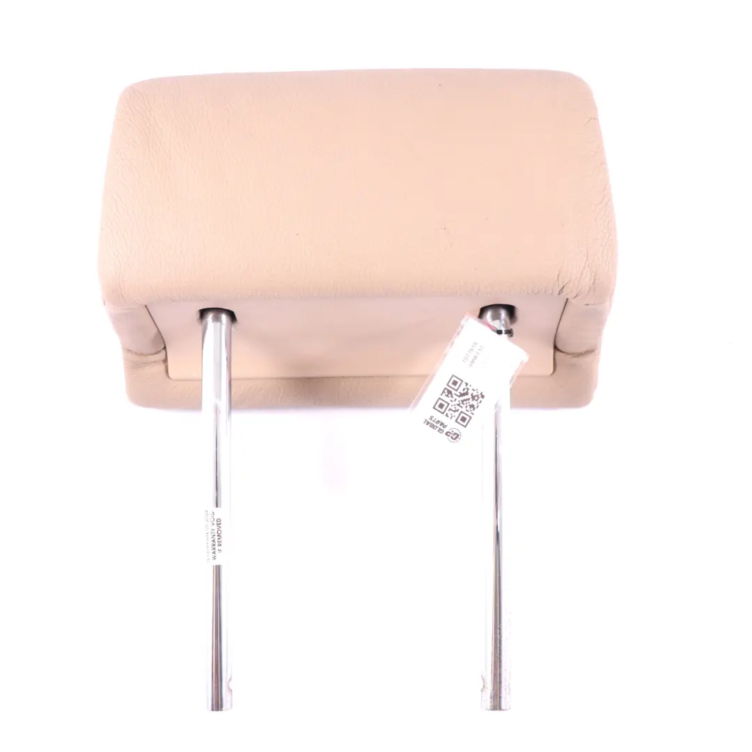 Appui tête siège avant gauche droite Housse siège cuir beige clair pour BMW X5 E53 à propos du numéro de pièce 7077610 BMW X5 E53 Appui tête siège avant gauche droite Housse siège cuir beige clair - SKU 7077610 - Numéro de pièce 7077610