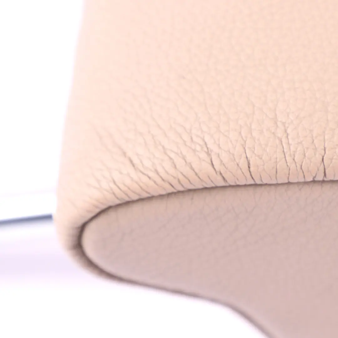 Appui tête siège avant gauche droite Housse siège cuir beige clair pour BMW X5 E53 à propos du numéro de pièce 7077610 BMW X5 E53 Appui tête siège avant gauche droite Housse siège cuir beige clair - SKU 7077610 - Numéro de pièce 7077610