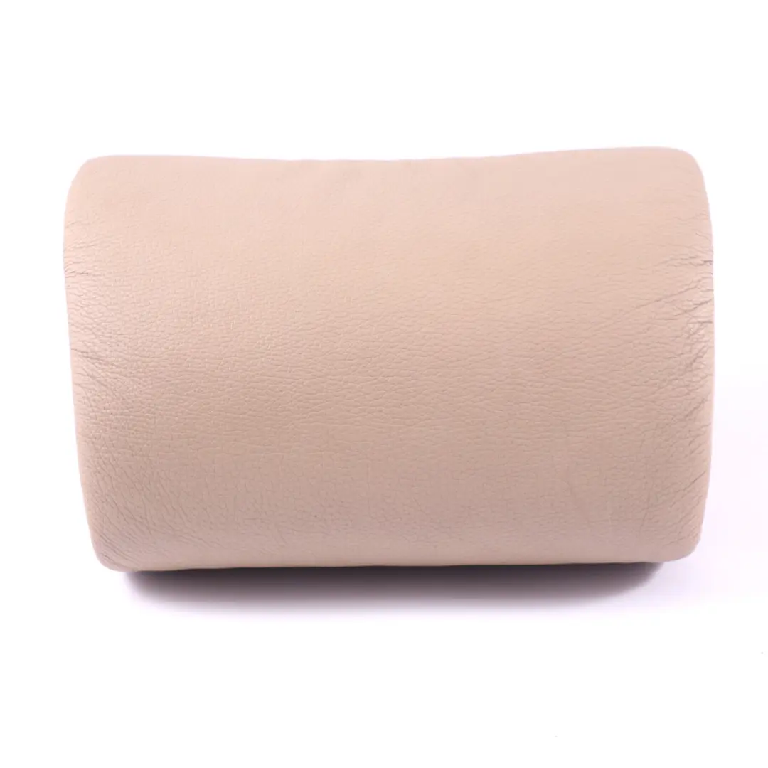 BMW X5 E53 Sitz Kopfstütze vorne links rechts Sitzbezug Hellbeige Leder - SKU 7077610 - Teilenummer 7077610
