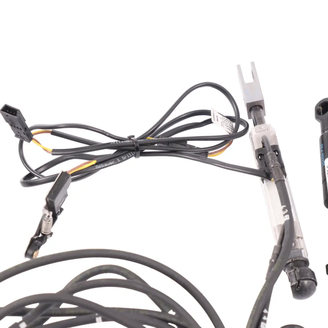 BMW E93 Folding Top Hardtop Roof Mechanism Kinematic Hydraulic Cylinder Set - SKU 7128782-3 - Part number 7128782