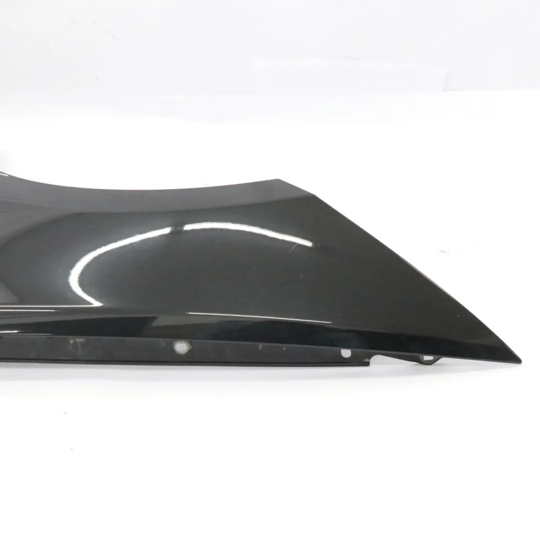 BMW E81 E87 Panneau latéral aile avant gauche N/S Black Sapphire Metallic - 475 - SKU 7133227-BS3 - Numéro de pièce 7133227