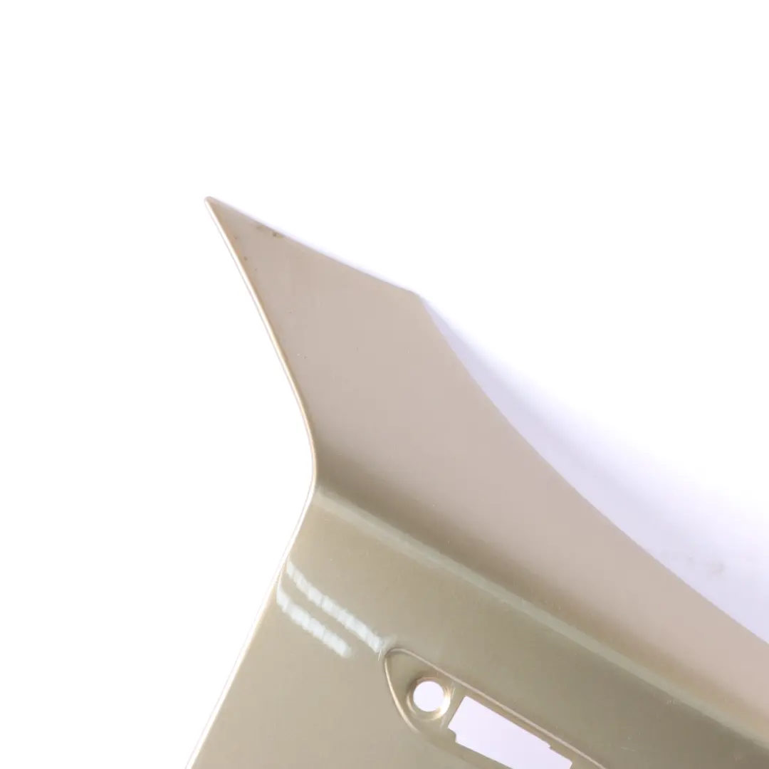 Side Panel Fender Wing Front Right O/S Sonora Metallic A23 to BMW E81 E87 with Part number 41357133228 BMW E81 E87 Side Panel Fender Wing Front Right O/S Sonora Metallic A23 - SKU 7133228-SON - Part number 41357133228