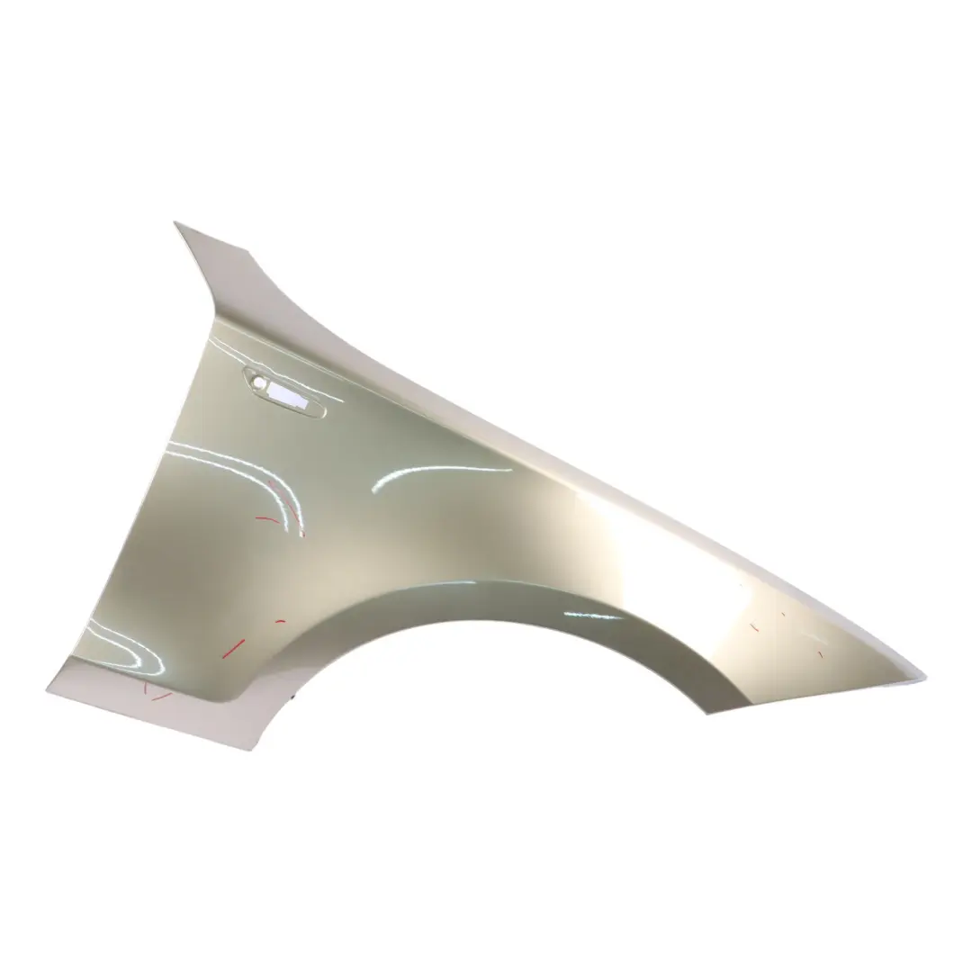 Side Panel Fender Wing Front Right O/S Sonora Metallic A23 to BMW E81 E87 with Part number 41357133228 BMW E81 E87 Side Panel Fender Wing Front Right O/S Sonora Metallic A23 - SKU 7133228-SON - Part number 41357133228