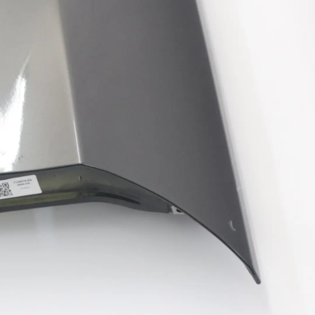 Side Panel Fender Wing Front Left N/S Sparkling Graphite - A22 to BMW E90 E91 with Part number 7135679 BMW E90 E91 Side Panel Fender Wing Front Left N/S Sparkling Graphite - A22 - SKU 7135679-SG - Part number 7135679
