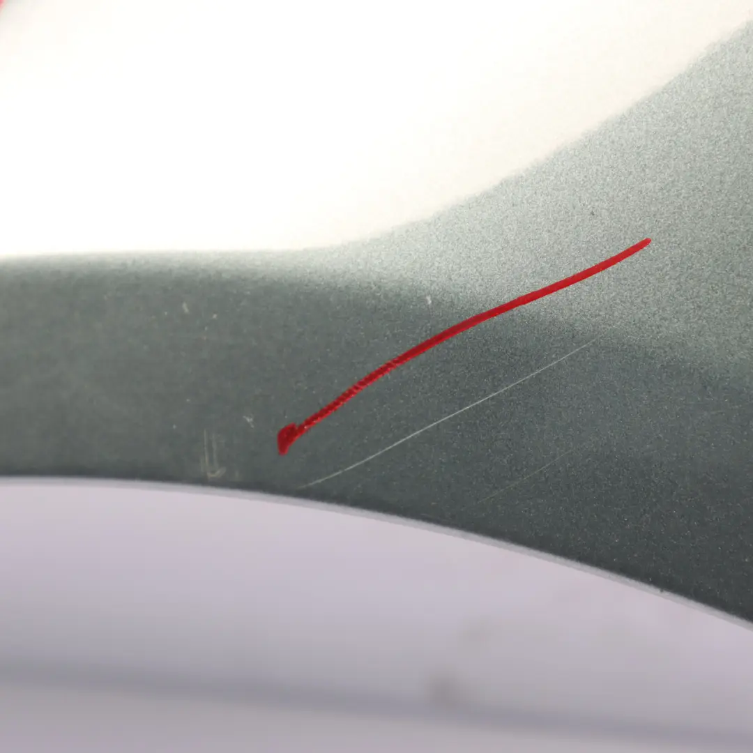 Side Panel Fender Wing Front Left N/S Tasman Green Metallic - A81 to BMW E90 E91 with Part number 7135679 BMW E90 E91 Side Panel Fender Wing Front Left N/S Tasman Green Metallic - A81 - SKU 7135679-TAS - Part number 7135679