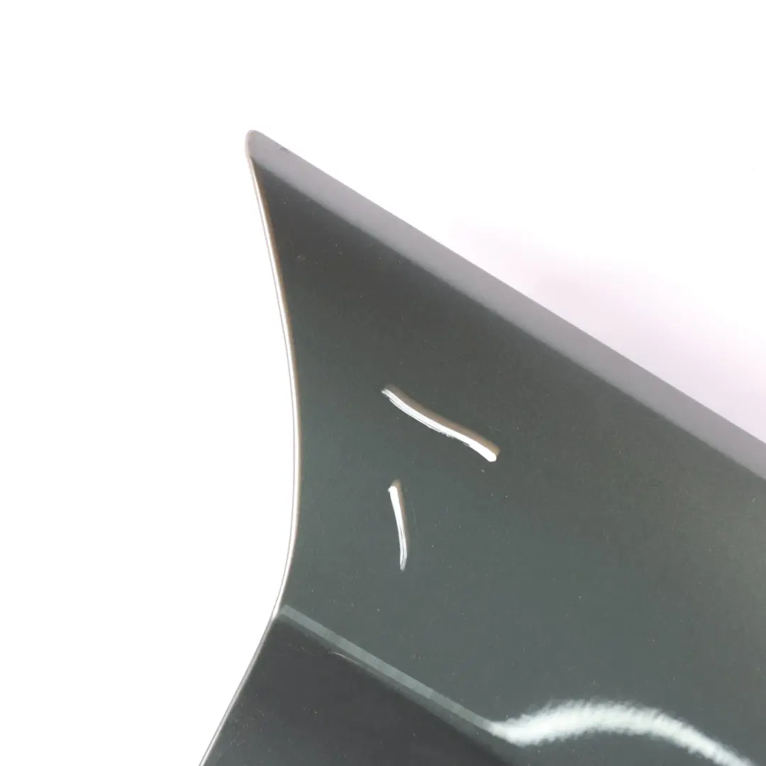 Side Panel Fender Wing Front Right O/S Tasman Green Metallic - A81 to BMW E90 E91 with Part number 7135680 BMW E90 E91 Side Panel Fender Wing Front Right O/S Tasman Green Metallic - A81 - SKU 7135680-TAS - Part number 7135680