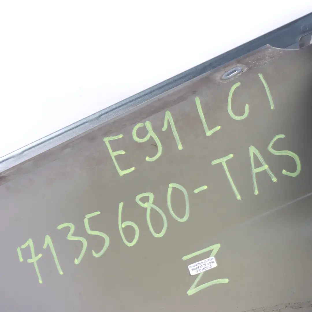 Side Panel Fender Wing Front Right O/S Tasman Green Metallic - A81 to BMW E90 E91 with Part number 7135680 BMW E90 E91 Side Panel Fender Wing Front Right O/S Tasman Green Metallic - A81 - SKU 7135680-TAS - Part number 7135680