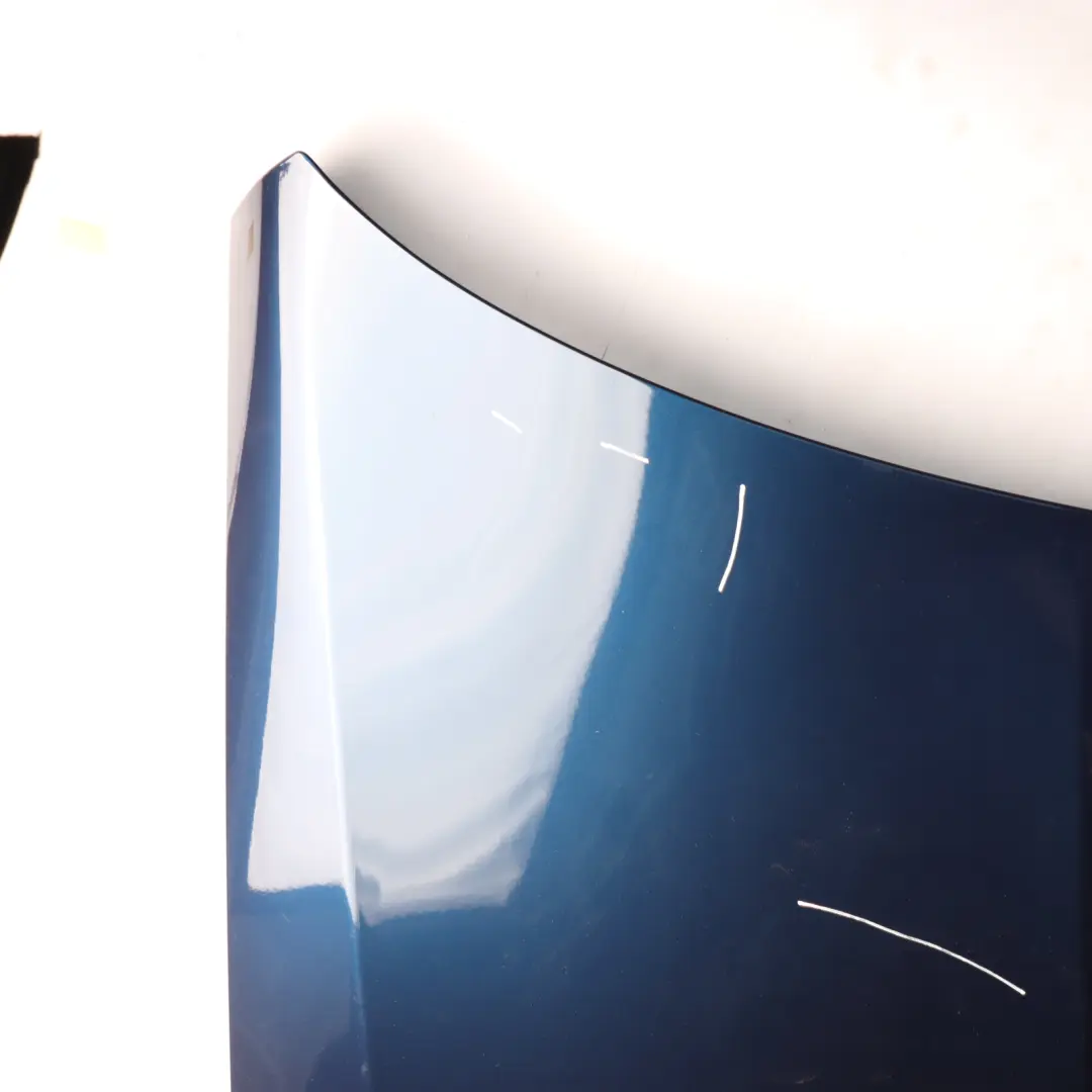 Hood Bonnet Cover Panel Tiefseeblau Deep Sea Blue - A76 to BMW E90 LCI with Part number 7153940 BMW E90 LCI Hood Bonnet Cover Panel Tiefseeblau Deep Sea Blue - A76 - SKU 7153940-DSB2 - Part number 7153940