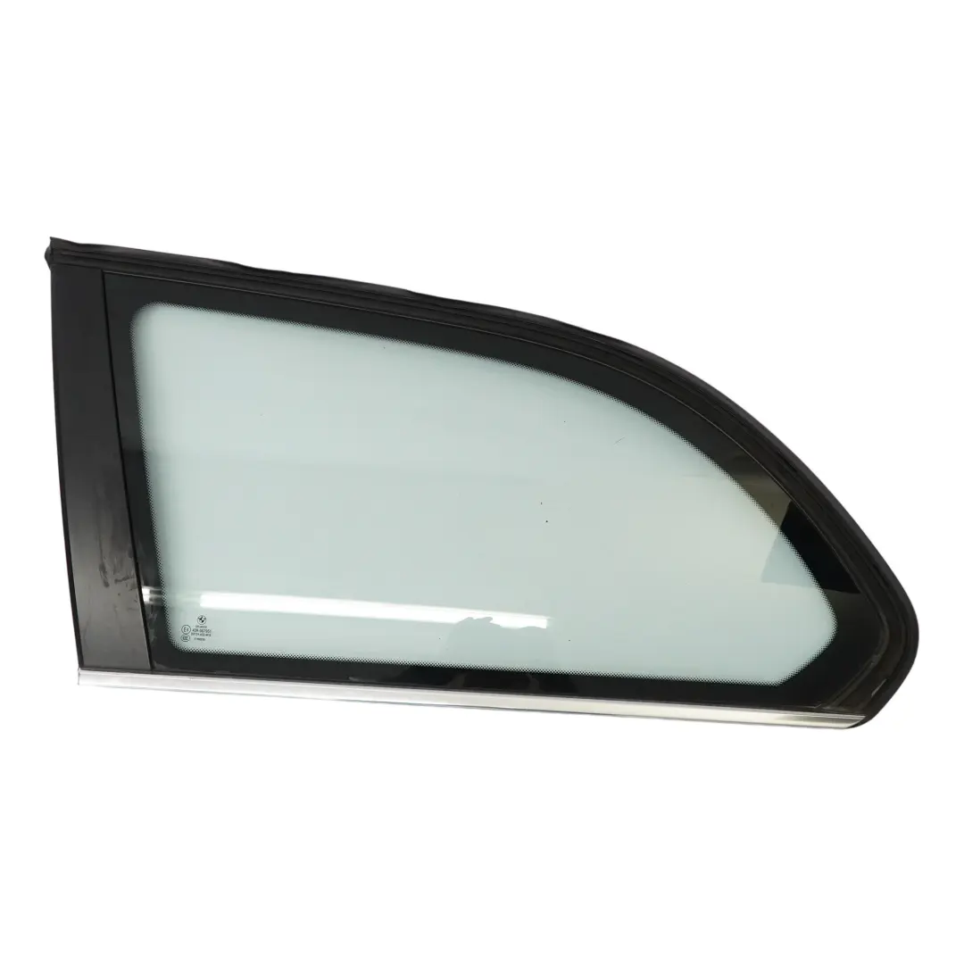 Quarter Glass Rear Left N/S Side Window Green AS2 BMW E61 Touring - SKU 7163601-1 - Part number 7163601
