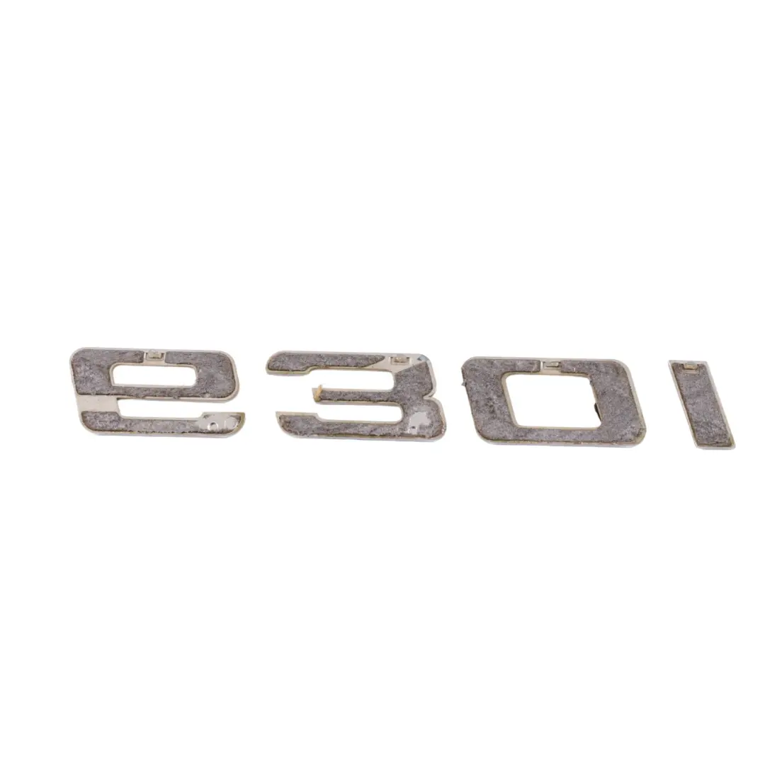  Emblema 630i BMW E63 E64 Gasolina N52 Tapa maletero trasero Letras Logo - SKU 7163792 - Número de pieza 7163792
