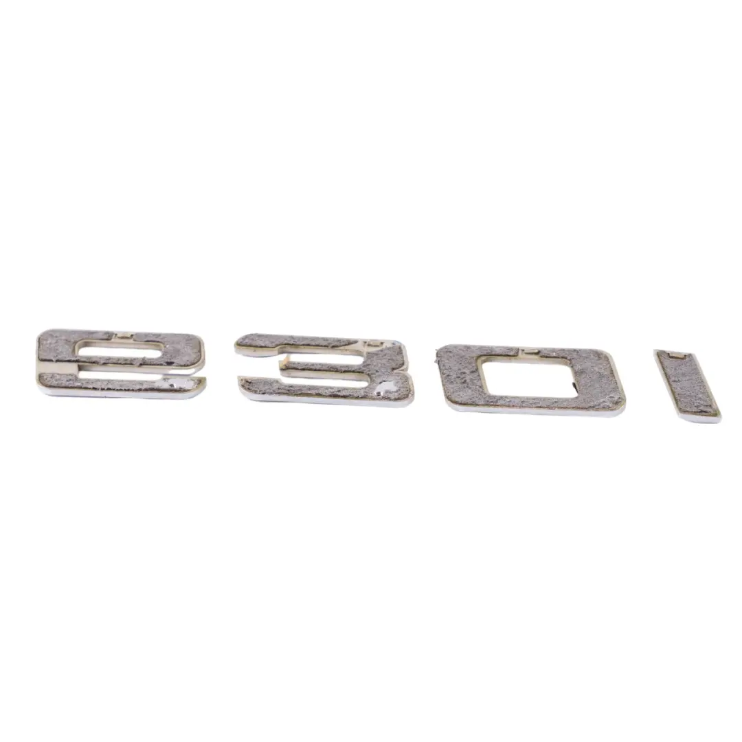  Emblema 630i BMW E63 E64 Gasolina N52 Tapa maletero trasero Letras Logo - SKU 7163792 - Número de pieza 7163792