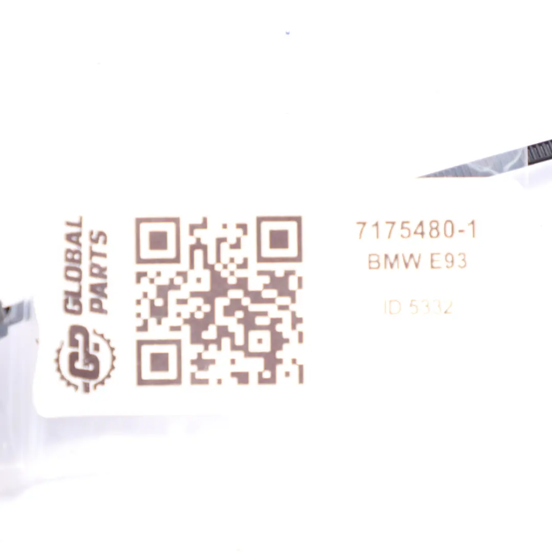 BMW E93 Klappe Gestängeaustritt Abdeckung Dach Abdeckung Rechts Schwarz - SKU 7175480-1 - Teilenummer 7175480