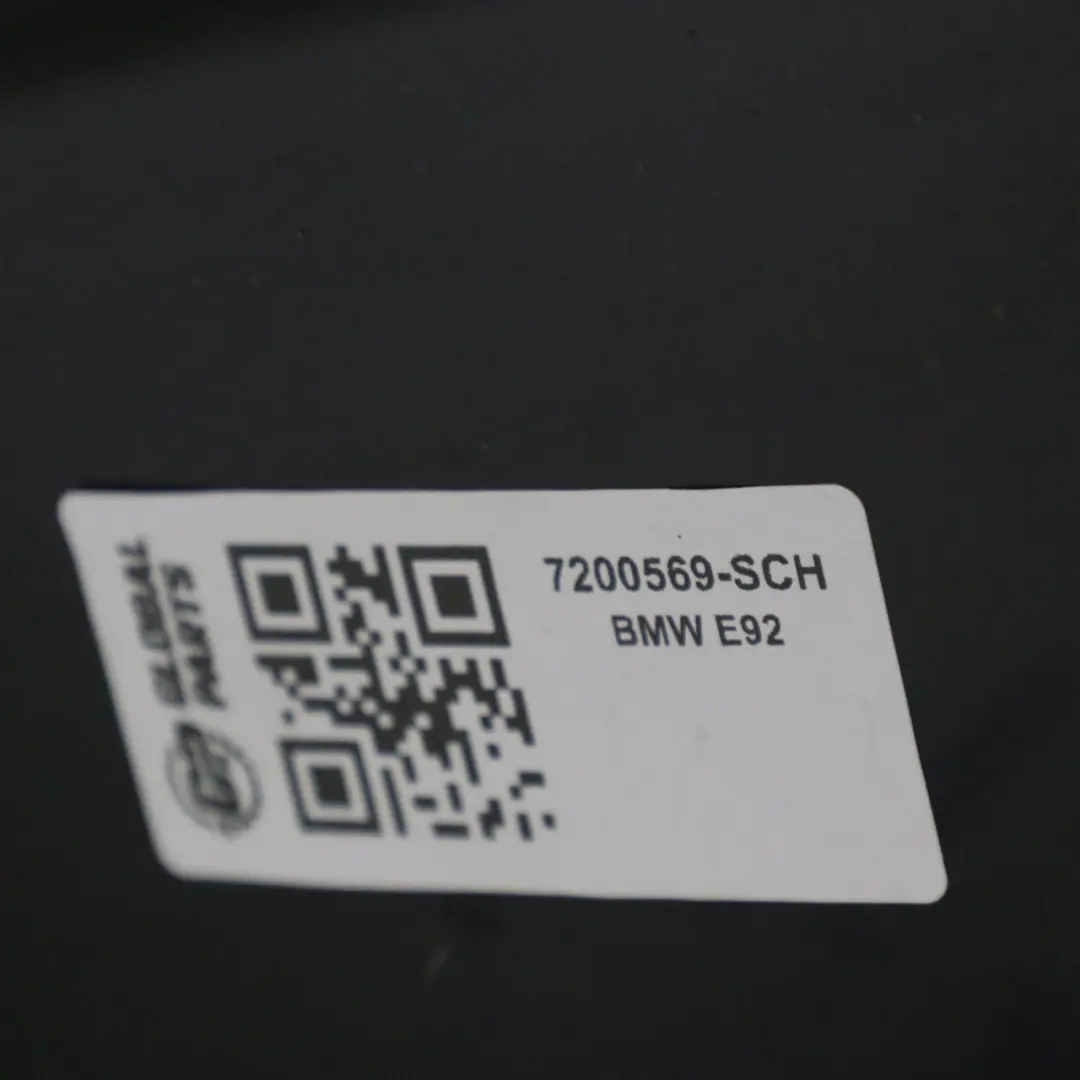 Porte avant gauche BMW E92 E93 Schwarz 2 Black - 668 - SKU 7200569-SCH - Numéro de pièce 7200569