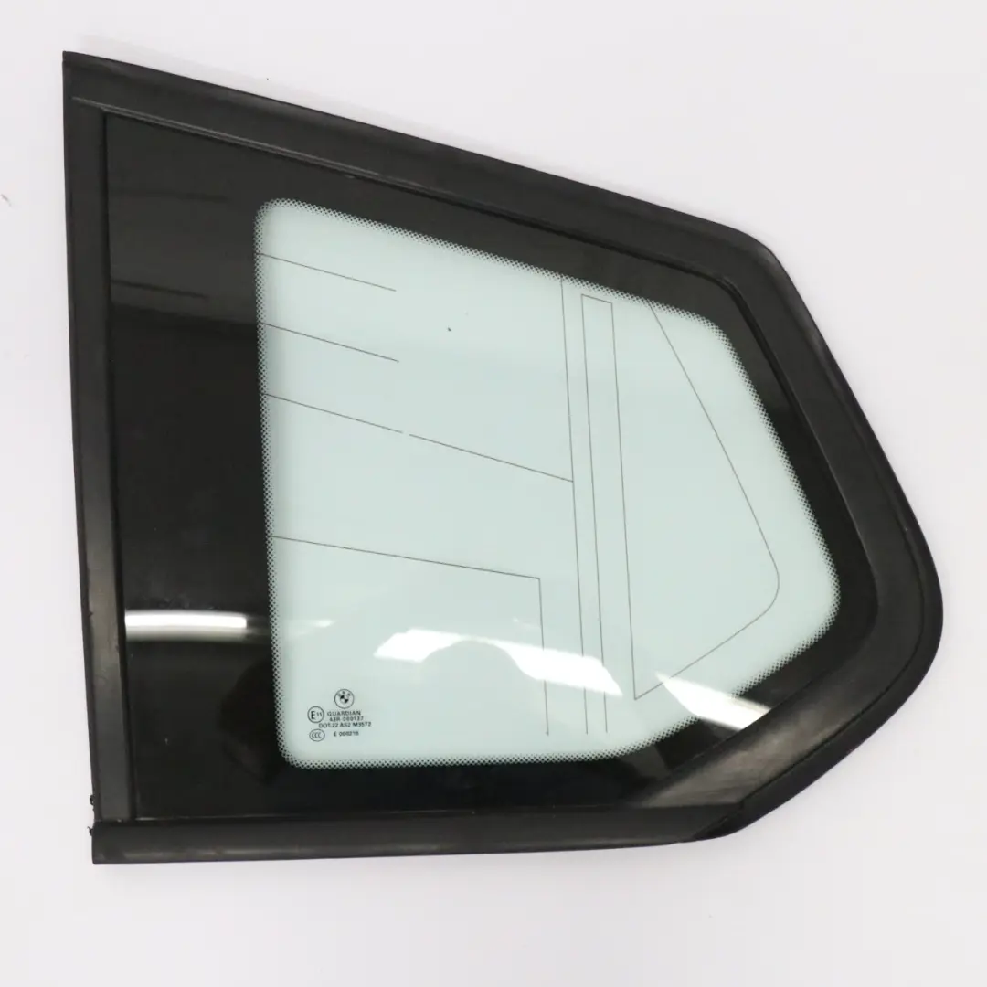 Fensterscheibe Seite hinten links Viertel AS2 Grün Verglasung für BMW X3 F25 mit Teilenummer 7205627 BMW X3 F25 Fensterscheibe Seite hinten links Viertel AS2 Grün Verglasung - SKU 7205627-2 - Teilenummer 7205627