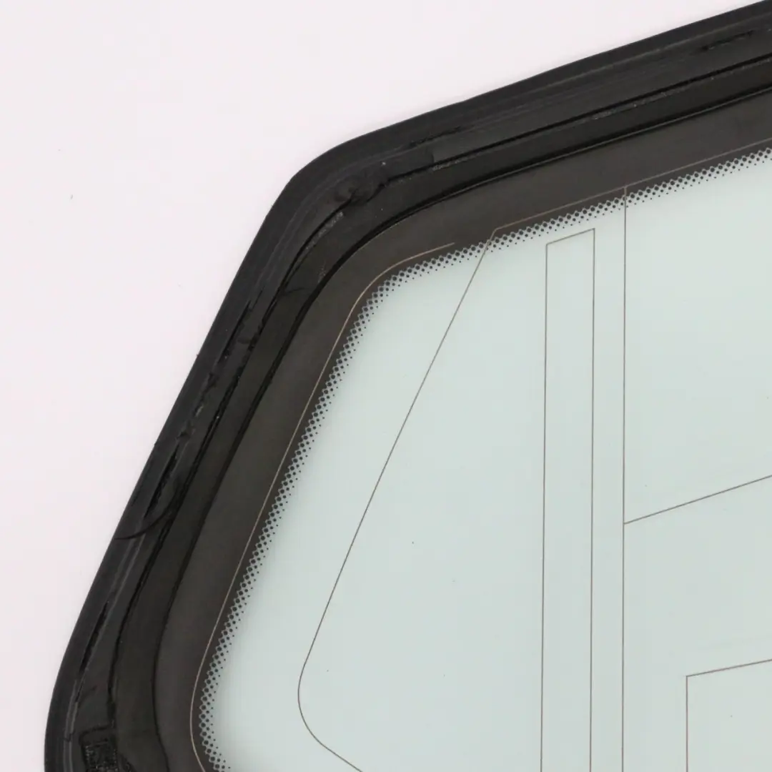Fensterscheibe Seite hinten links Viertel AS2 Grün Verglasung für BMW X3 F25 mit Teilenummer 7205627 BMW X3 F25 Fensterscheibe Seite hinten links Viertel AS2 Grün Verglasung - SKU 7205627-2 - Teilenummer 7205627