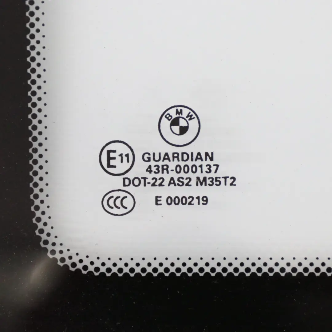 Vitre Latérale Arrière Quartier Gauche AS2 Verte Couvre Vitrage pour BMW X3 F25 à propos du numéro de pièce 7205627 BMW X3 F25 Vitre Latérale Arrière Quartier Gauche AS2 Verte Couvre Vitrage - SKU 7205627-2 - Numéro de pièce 7205627