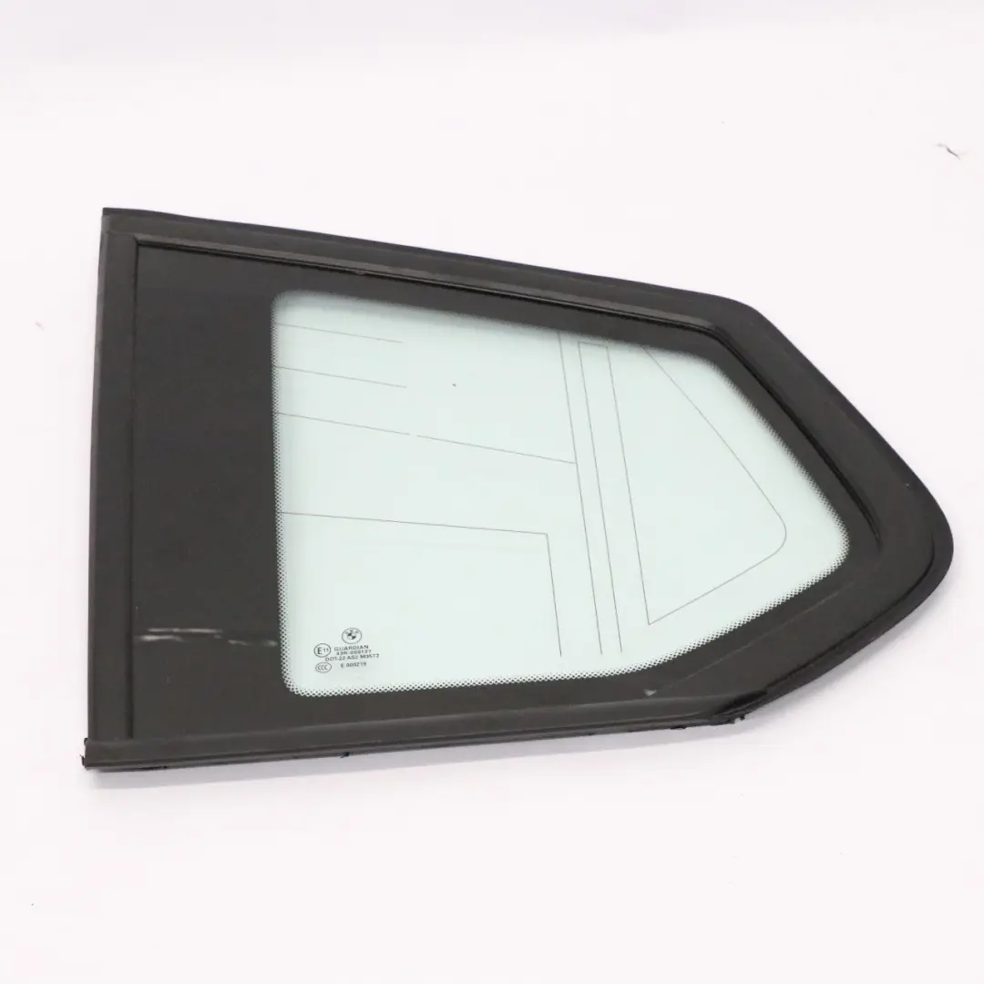 BMW X3 F25 Window Glass Side Rear Left Quarter AS2 Green Glazing Cover - SKU 7205627-2 - Part number 7205627