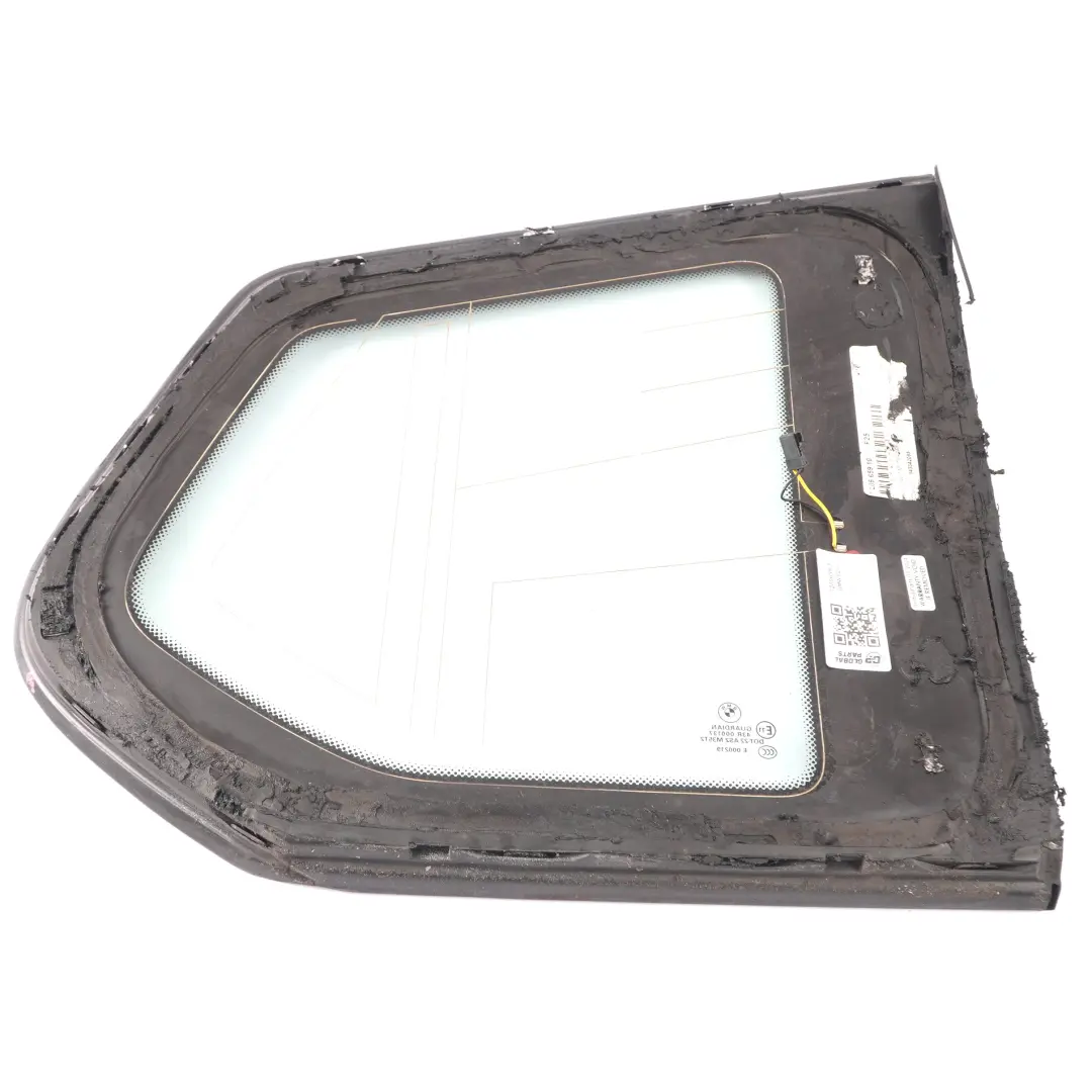 Window Glass Quarter Side Fixed Rear Left N/S to BMW X3 F25 with Part number 7205659 BMW X3 F25 Window Glass Quarter Side Fixed Rear Left N/S - SKU 7205659-3 - Part number 7205659