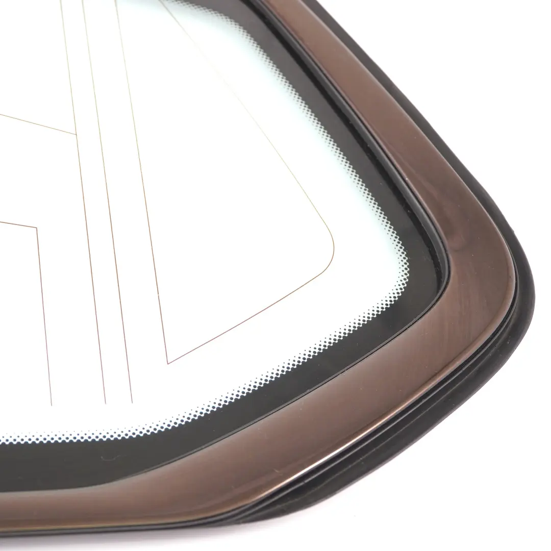 Ventana Cristal Cuarto Lado Fijo Trasero Izquierdo para BMW X3 F25 con número de pieza 7205659 BMW X3 F25 Ventana Cristal Cuarto Lado Fijo Trasero Izquierdo - SKU 7205659-3 - Número de pieza 7205659