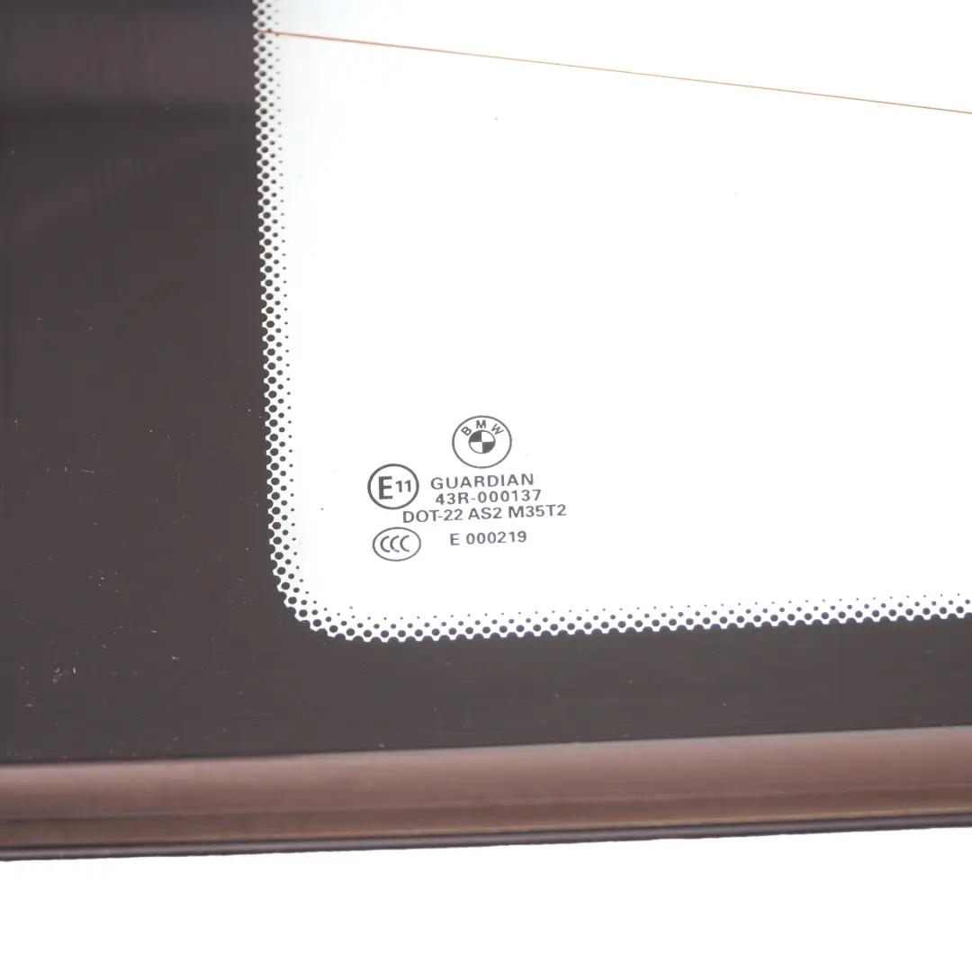 BMW X3 F25 Ventana Cristal Cuarto Lado Fijo Trasero Izquierdo - SKU 7205659-3 - Número de pieza 7205659