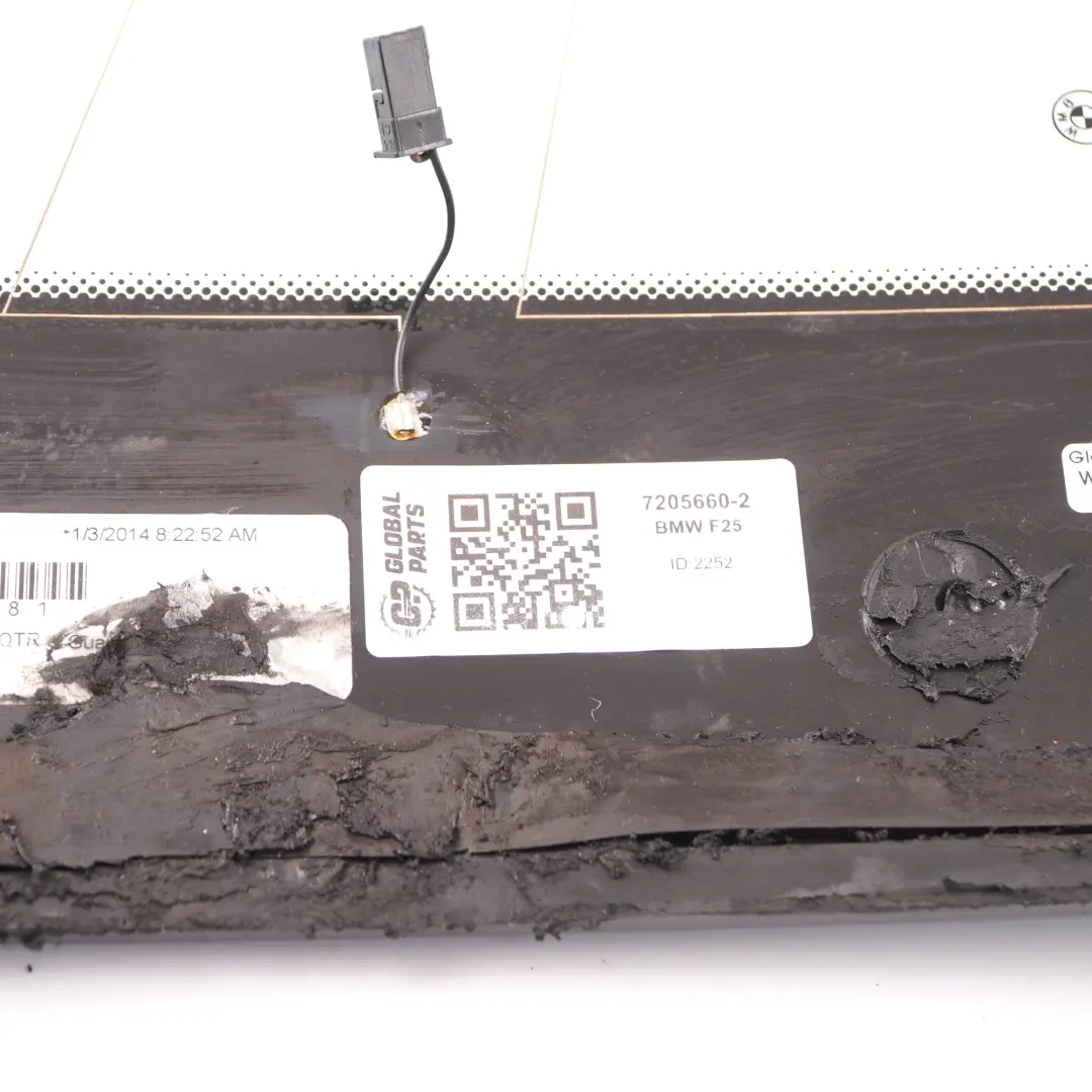 BMW X3 F25 Szyba Karoseryjna Prawy Tył AS2 - SKU 7205660-2 - Numer Części 7205660