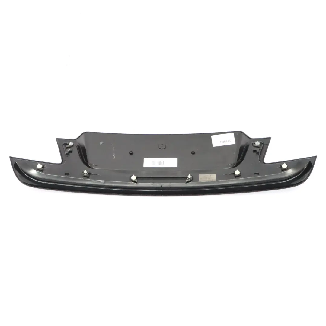 BMW F01 LCI Finisher Trunk Boot Lid Cover Black Sapphire Metallic - 475 7205727 - SKU 7205727-BS - Part number 7205731