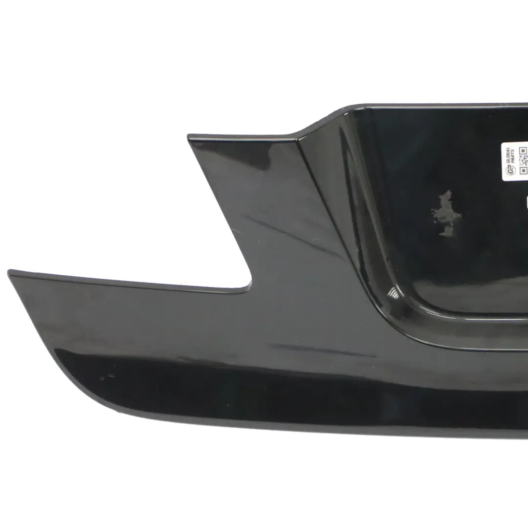 BMW F01 LCI Finisher Trunk Boot Lid Cover Black Sapphire Metallic - 475 7205727 - SKU 7205727-BS - Part number 7205731