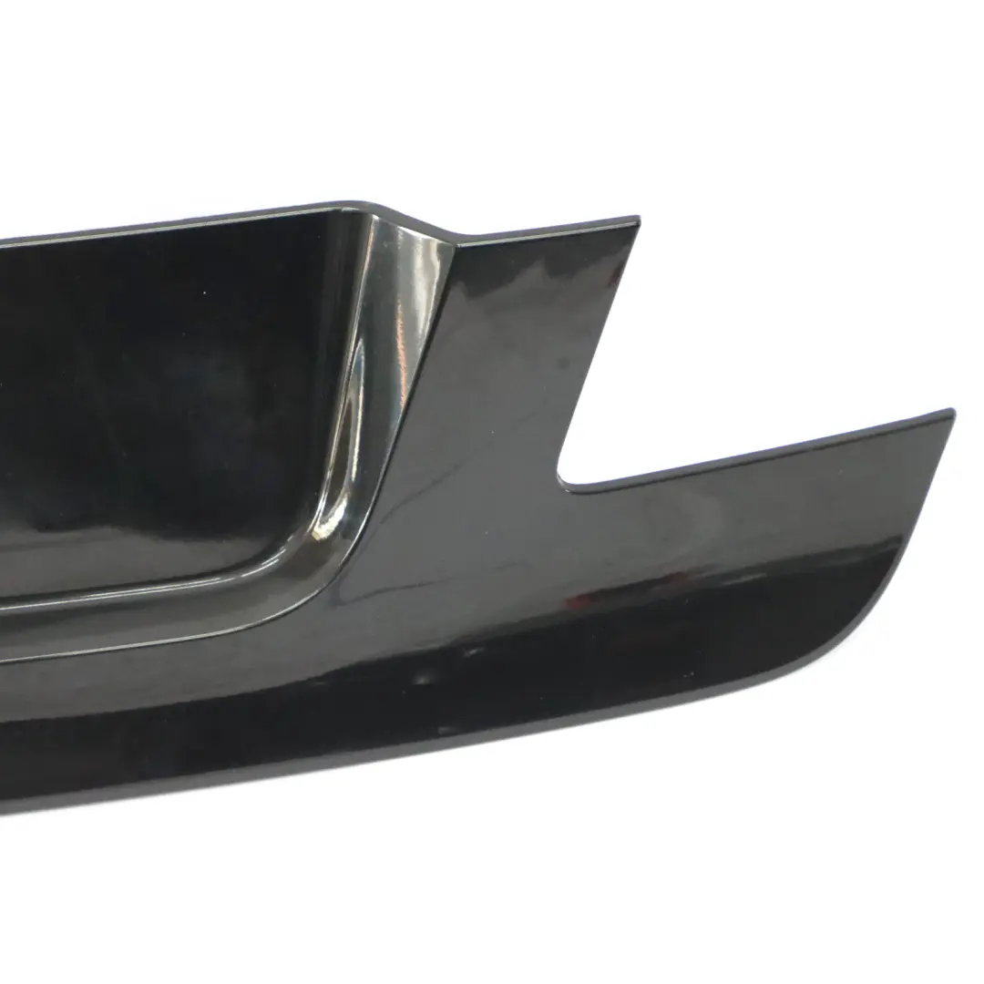 BMW F01 LCI Finisher Trunk Boot Lid Cover Black Sapphire Metallic - 475 7205727 - SKU 7205727-BS - Part number 7205731